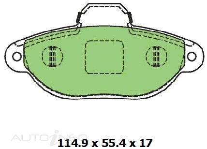 PROTEX ULTRA PLUS DISC PAD SET
