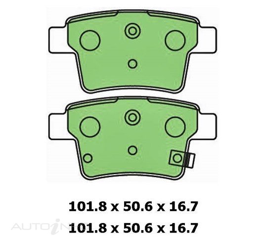 PTX BLUE DISC PADS