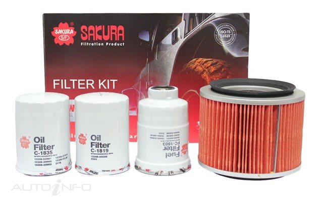 SAKURA 4WD FILTER KIT RSK14