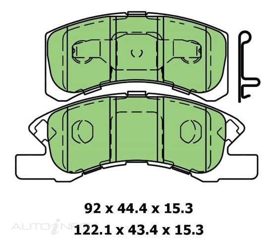 PTX ULTRA DISC PAD SET