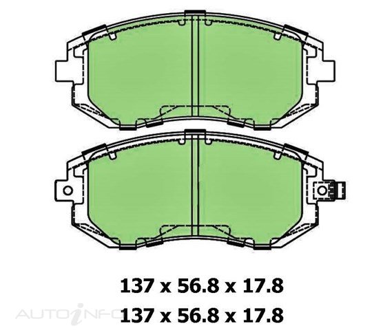 PTX 4WD DISC PAD