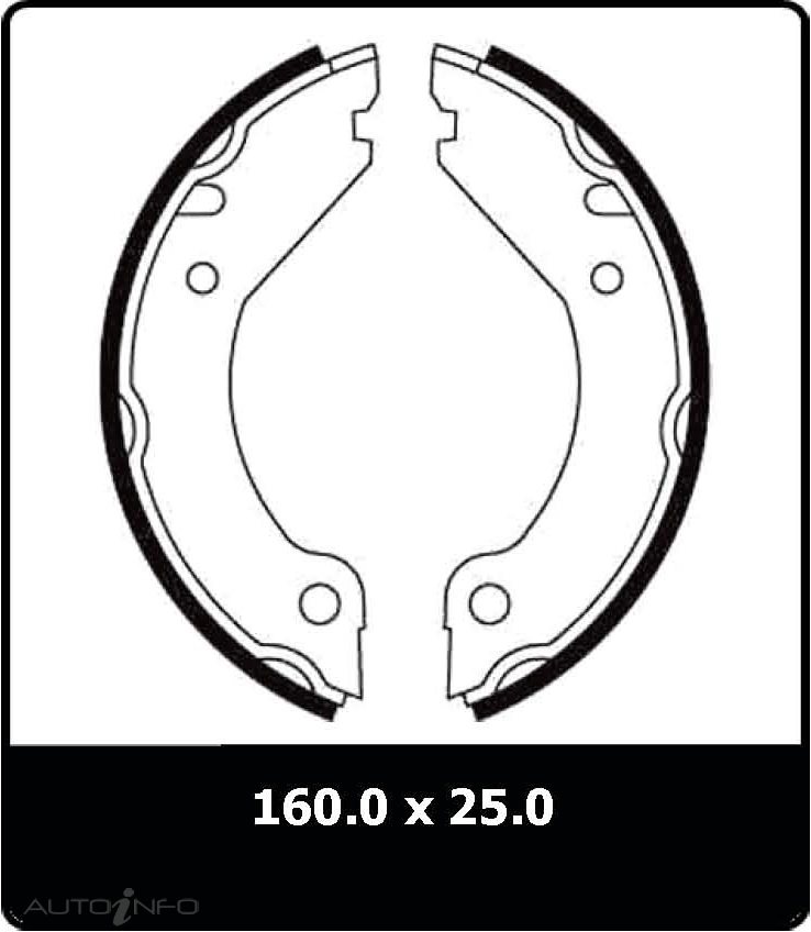 PTX BRAKE SHOE