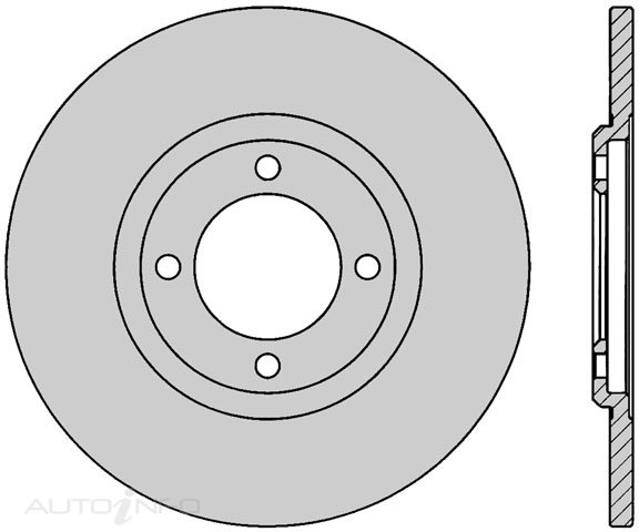 PTX ULTRA ROTOR TOYOTA CORONA FRONT