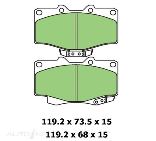 PTX 4WD DISC PAD