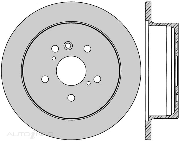 PTX ULTRA ROTOR TOYOTA TARAGO REAR