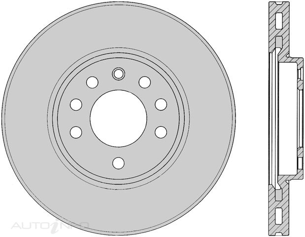 PTX ULTRA ROTOR HOLDEN VECTRA FRONT