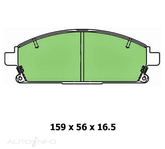 PTX 4WD DISC PAD