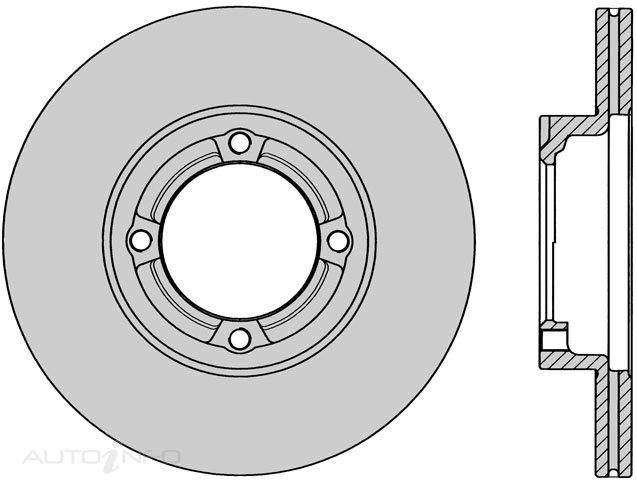 PTX ULTRA ROTOR DAIHATSU MIRA FRONT