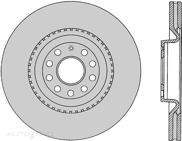 PTX ULTRA ROTOR VW GOLF V R32 3.2L