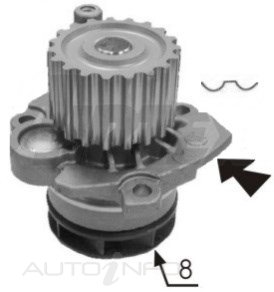 PTX WATER PUMP AUDI
