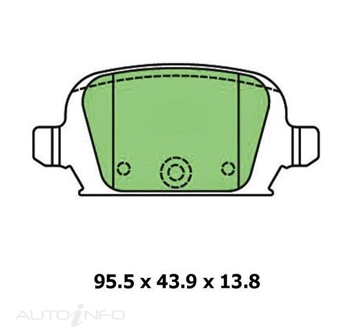 PTX BLUE DISC PAD