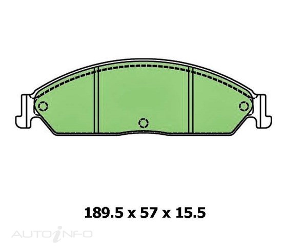 PROTEX ULTRA PLUS DISC PAD SET