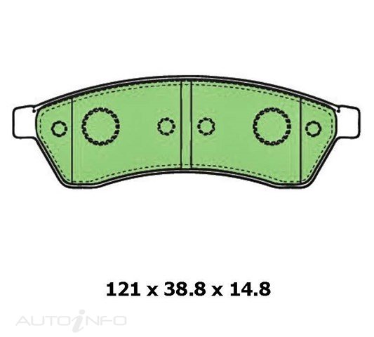 PTX BLUE DISC PADS