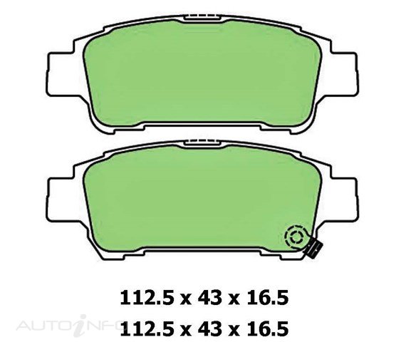 PROTEX ULTRA PLUS DISC PADS W/HARDWARE