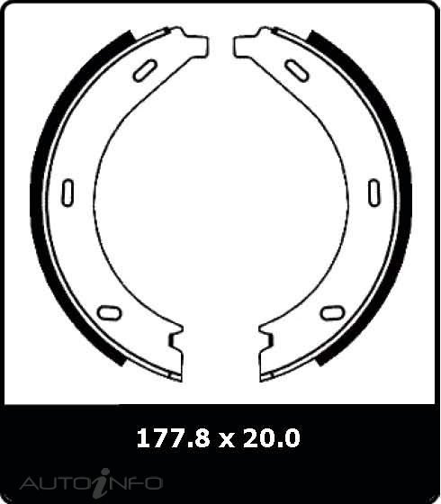 PTX HANBRAKE SHOES MERCEDES VITO