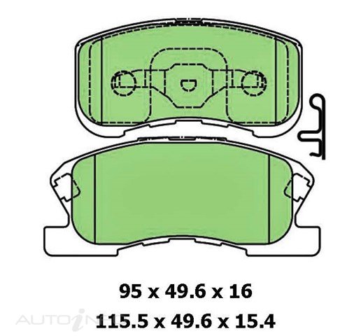 PTX BLUE DISC PADS